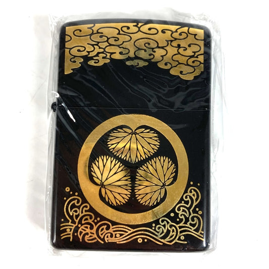 ZIPPO Japanese Design Emblem Logo Oil Lighter Smoking Accessory Lighter Metal Unisex Black