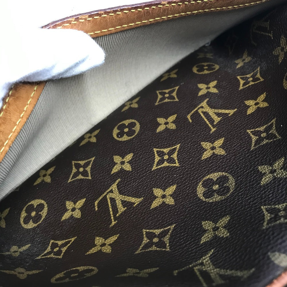 LOUIS VUITTON M45254 モノグラム リポーターPM リポーター PM 斜め掛け カバン ショルダーバッグ モノグラムキャンバス ユニセックス ブラウン