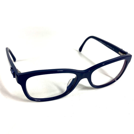 CHANEL 3311-A CC Logo Coco Mark Eyeglasses Eyewear Plastic Unisex Blue