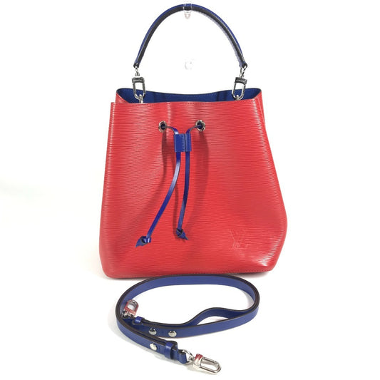 LOUIS VUITTON M54365 Epi NeoNoe Bicolor Bucket Bag Shoulder Bag 2WAY Bag Handbag Shoulder Bag Epi Leather Women's Coquelicot Red
