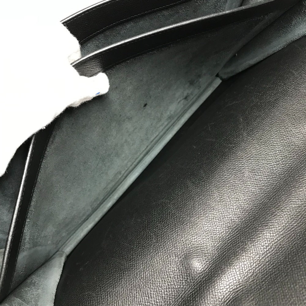 HERMES Sac a Depeches 38 Sac a Depeches 38 Tote Bag Shoulder Bag Handbag Business Bag Leather Unisex Black