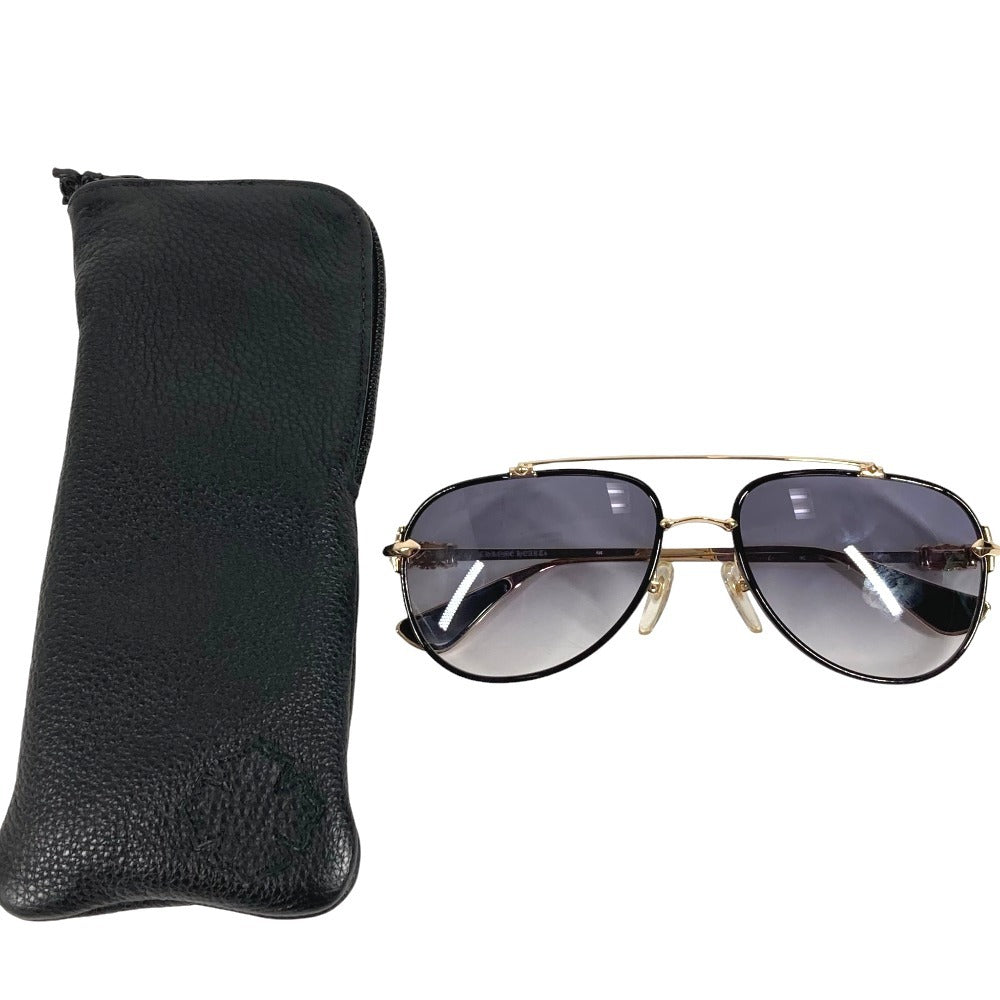 CHROME HEARTS logo SPINNER glasses glasses eyewear glasses glasses Metal / Plastic Black/Gold Used