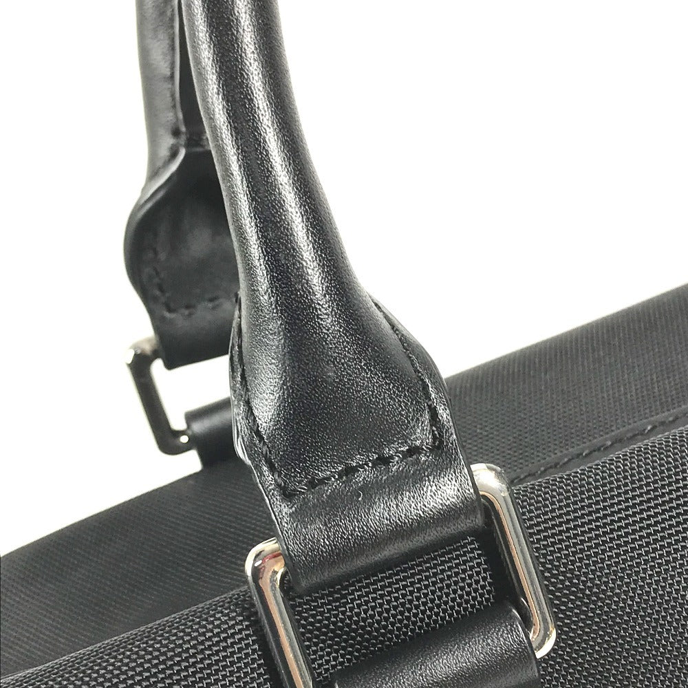 HUNTING WORLD Mercedes-Benz Collaboration Logo 2way bag Bag, Tote Bag, Travel Bag, Shoulder Bag Duffle Bag Leather/Canvas Black Used