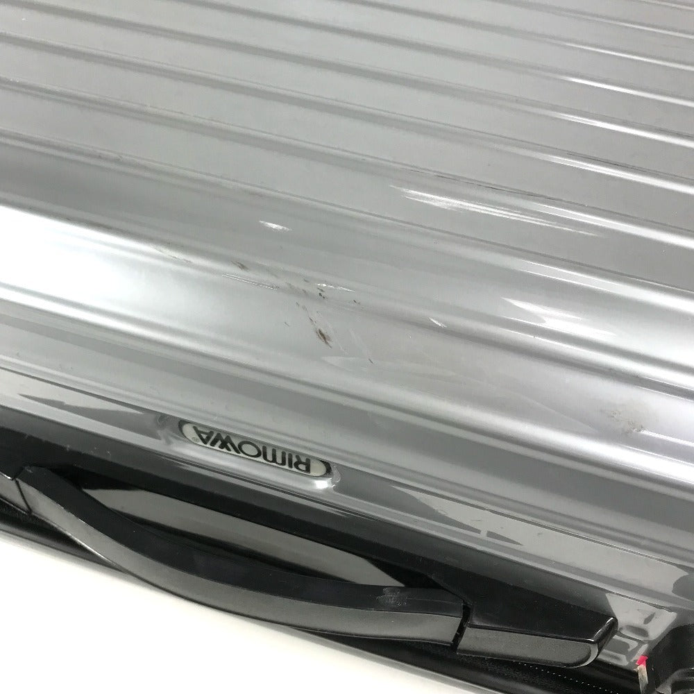 RIMOWA 856.52 suitcase SALSA Salsa Cabin Multiwheel 35L Trunk 2-wheel travel bag Carry Bag Polycarbonate Silver/Black Used