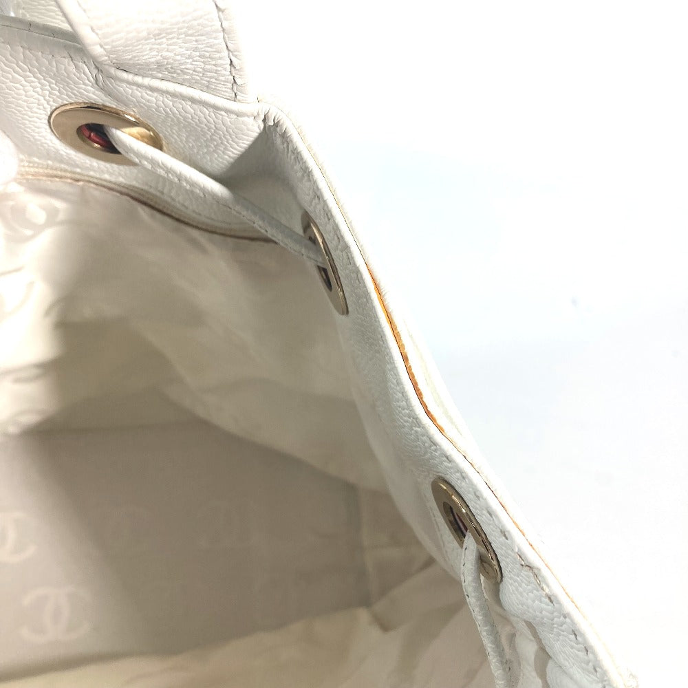 CHANEL CC ココマーク 巾着 カバン ハンドバッグ セミショルダーバッグ トートバッグ キャビアスキン レディース - brandshop-reference