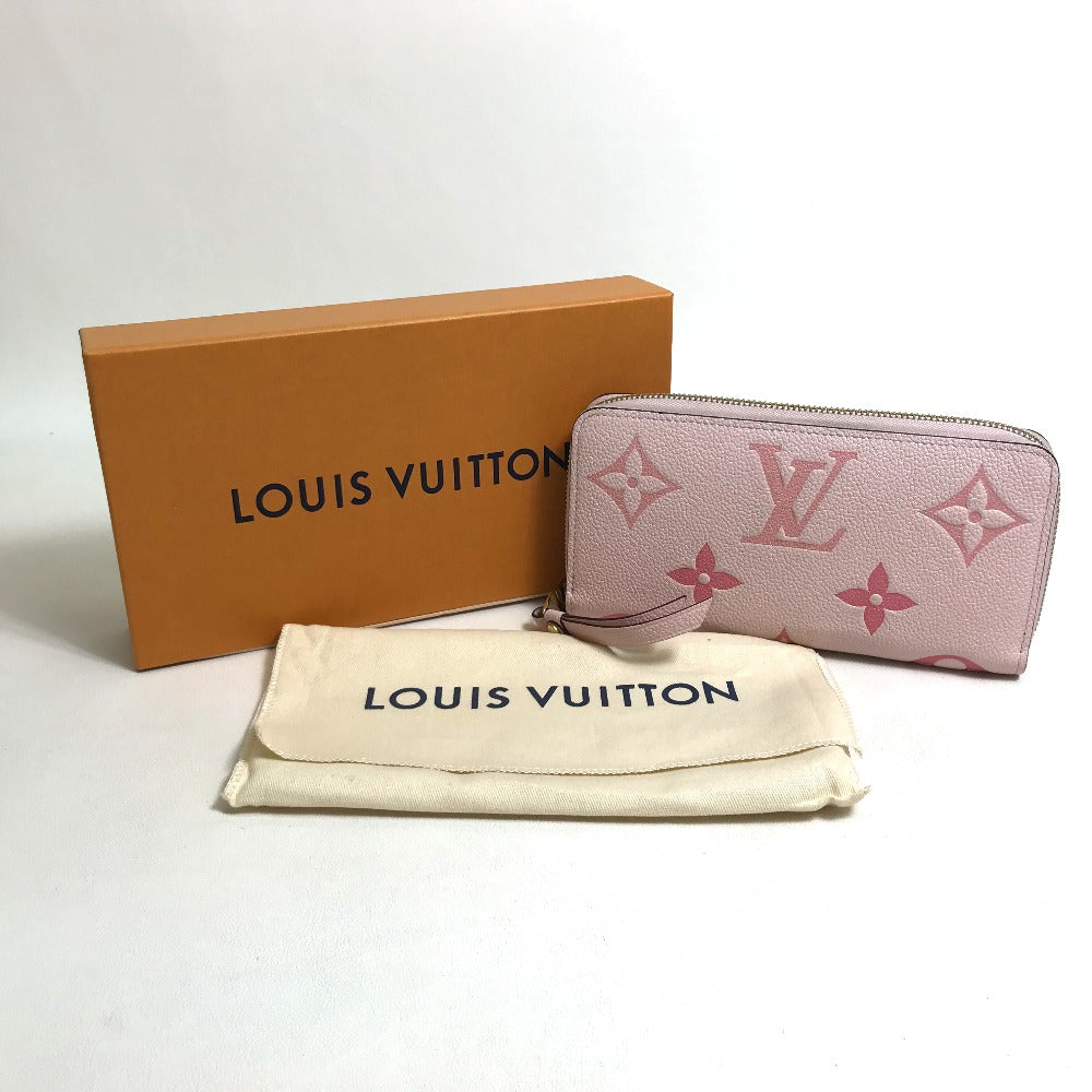 LOUIS VUITTON M80403 モノグラムアンプラント バイ・ザ・プール ジッピーウォレット 長財布 モノグラムアンプラントレザー レディース ブトンドローズ ピンク - brandshop-reference