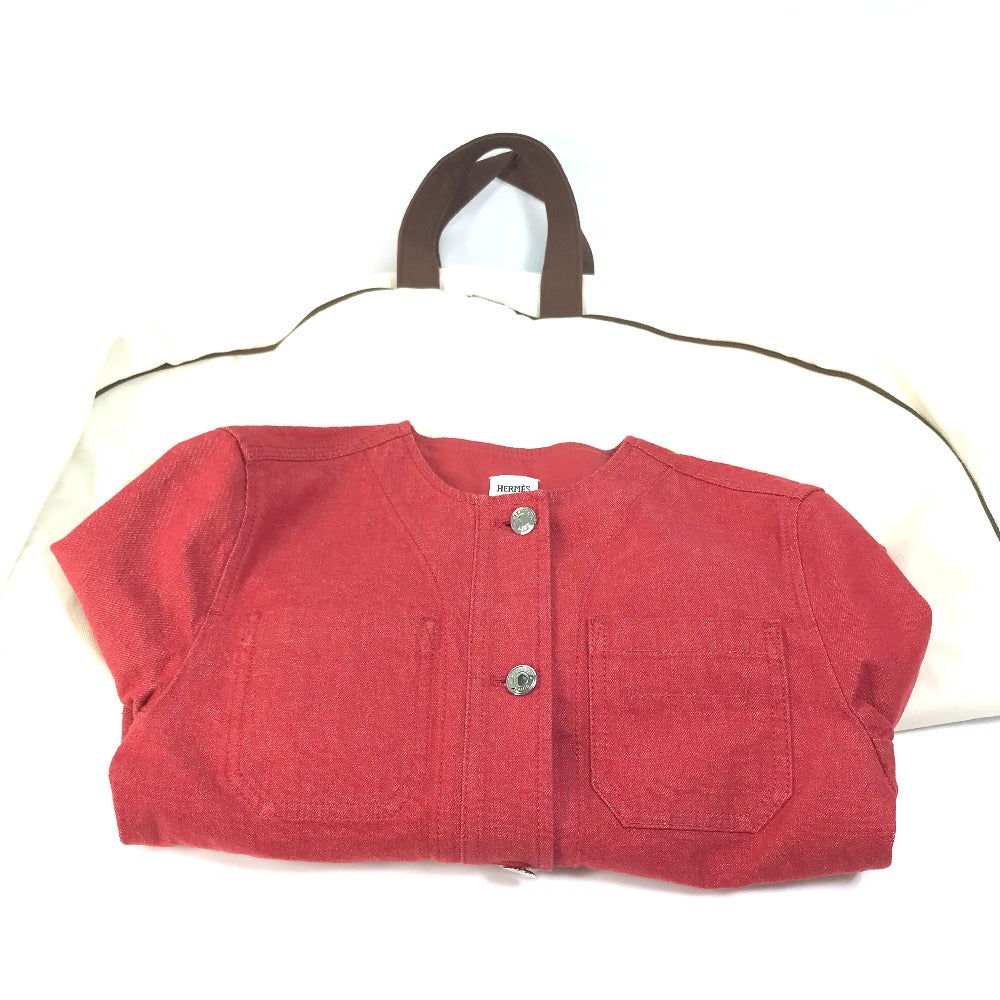 HERMES セリエボタン 長袖 アパレル トップス アウター デニムジャケット コットン レディース - brandshop-reference