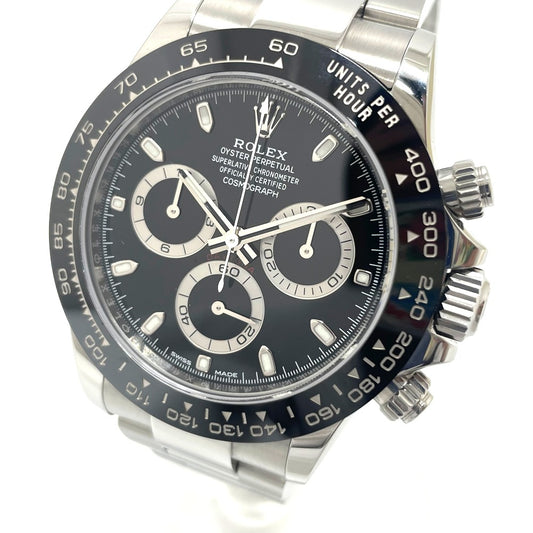 ROLEX 116500LN コスモグラフ デイトナ 自動巻き 腕時計 SS メンズ シルバー/ブラック