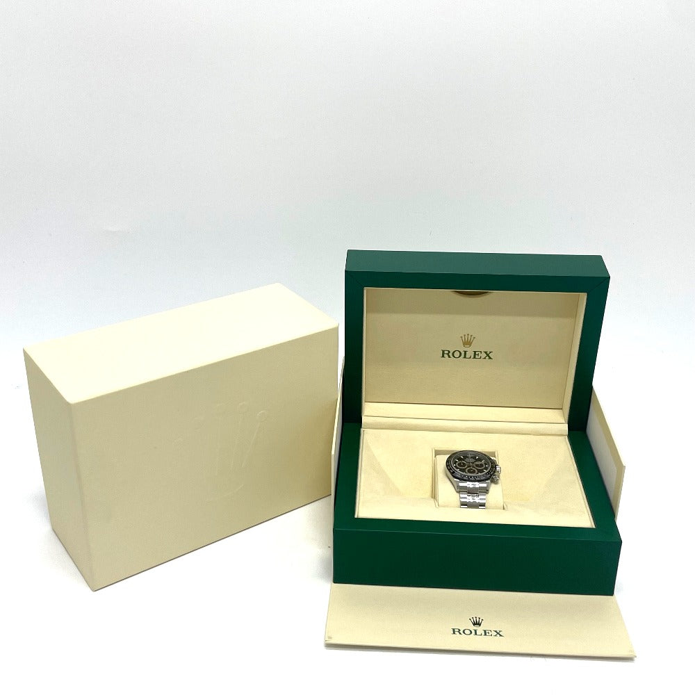 ROLEX 116500LN コスモグラフ デイトナ 自動巻き 腕時計 SS メンズ シルバー/ブラック