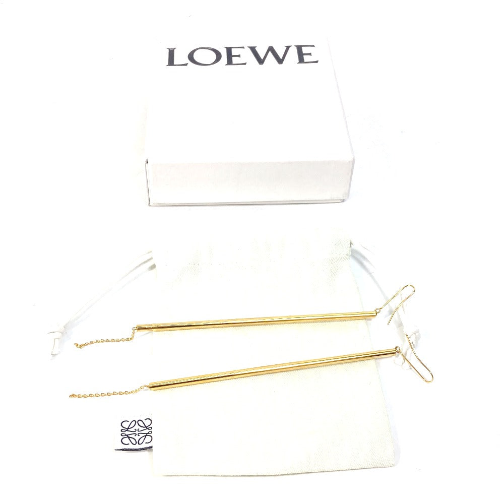LOEWE 101.18.001 Stick Accessories Earrings GP Women's Gold