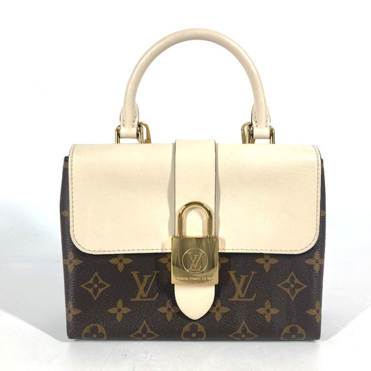 LOUIS VUITTON M44653 モノグラム ロッキー BB カバン 2WAYバッグ ショルダーバッグ ハンドバッグ モノグラムキャンバス レディース クレーム ホワイト