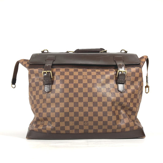 LOUIS VUITTON N41130 Damier West End PM Crossbody Tote Bag, Boston Bag, Shoulder Bag, 2-Way Bag, Handbag, Damier Canvas, Women's, Ebene Brown