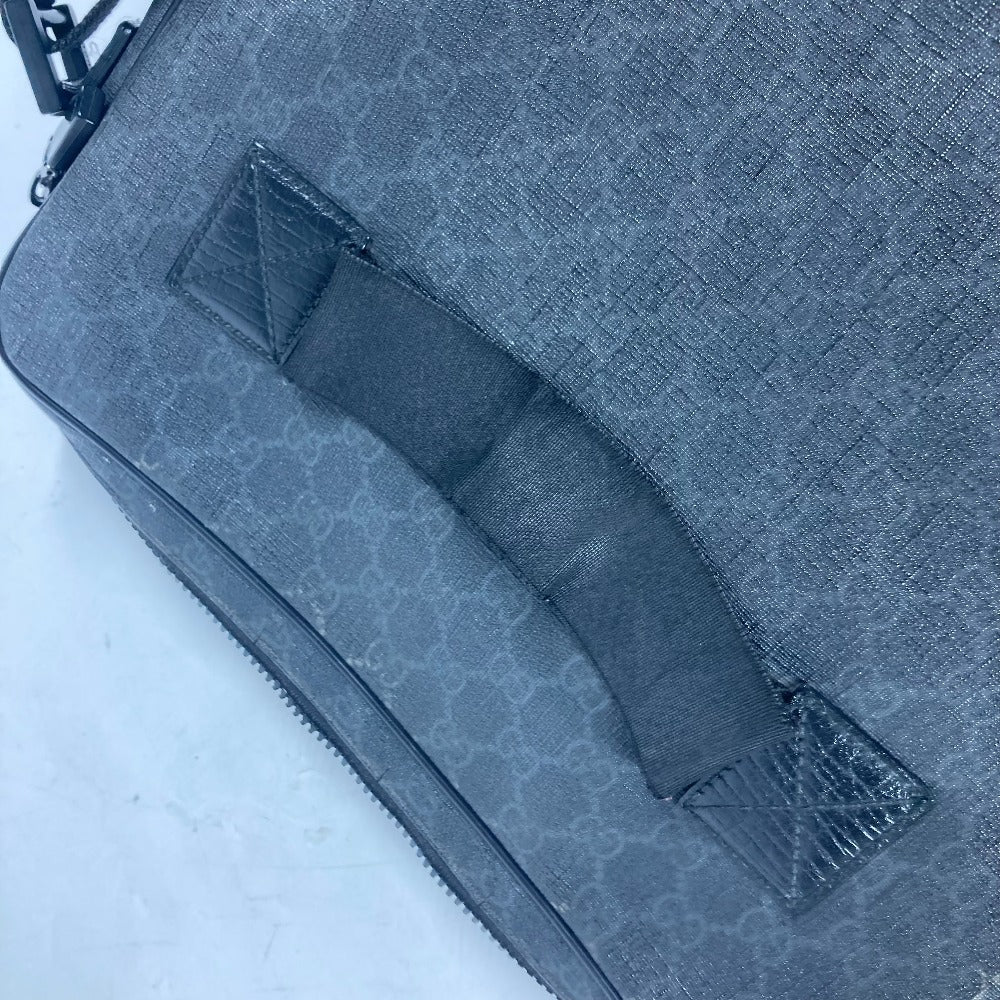 GUCCI 169933 GG Supreme Crossbody bag Shoulder Bag GG Supreme Canvas / Leather Black Used
