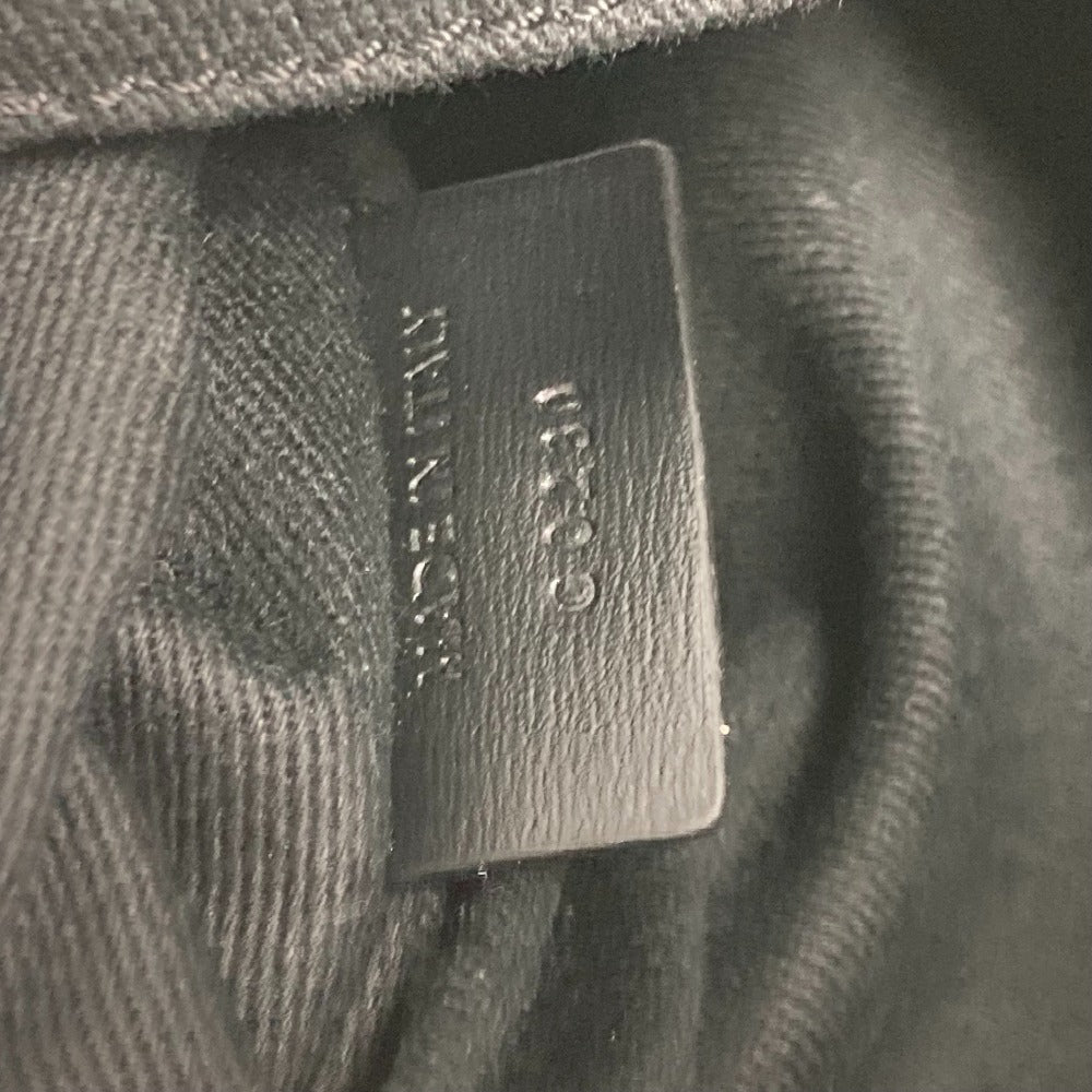 Berluti Logo Crossbody Shoulder Bag in PVC/Leather, Men's, Black