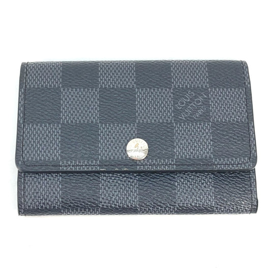 LOUIS VUITTON N62662 ダミエグラフィット ミュルティクレ 6 6連 鍵 キーケース ダミエグラフィットキャンバス メンズ - brandshop-reference
