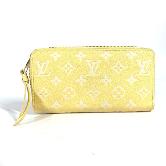 LOUIS VUITTON M81427 モノグラムアンプラント ジッピーウォレット ラウンドファスナー 長財布 モノグラムアンプラントレザー レディース ジョーヌ イエロー - brandshop-reference