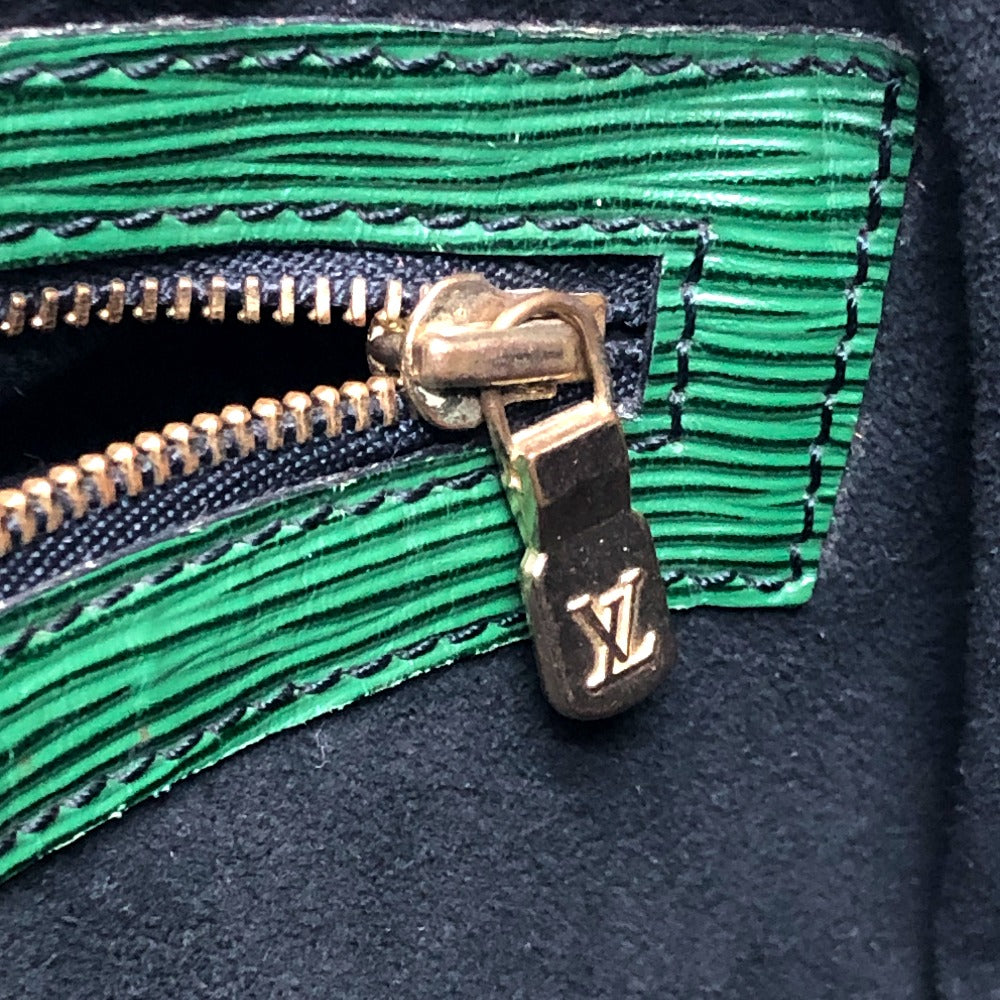 LOUIS VUITTON M44147 Epi Petit Noé Drawstring Shoulder Bag, Crossbody Bag, Epi Leather, Women's, Borneo Green x Castilian Red