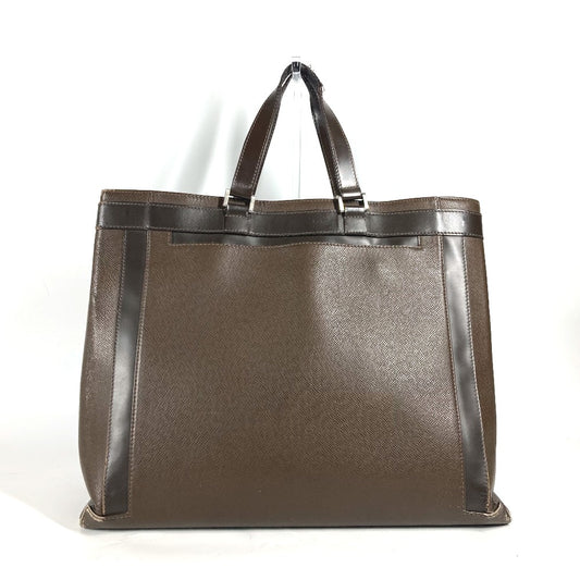 LOUIS VUITTON M31028 タイガ カスベックPM カバン 肩掛け ハンドバッグ トートバッグ タイガレザー メンズ グリズリ ブラウン