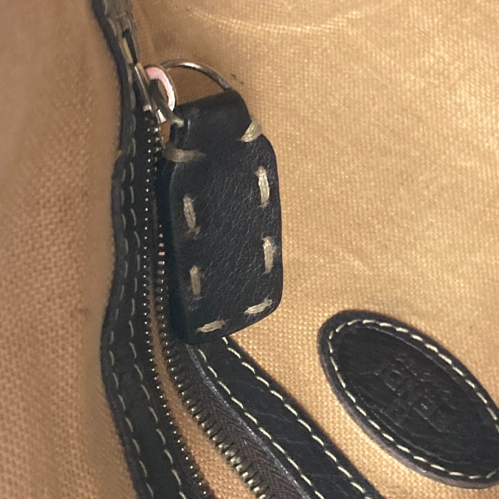 FENDI ポシェット セレリア ロゴ カバン 斜め掛け ショルダーバッグ レザー レディース - brandshop-reference
