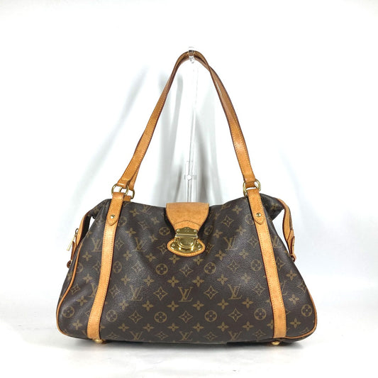 LOUIS VUITTON M51188 Monogram Stresa GM Shoulder Bag in Monogram Canvas, Brown