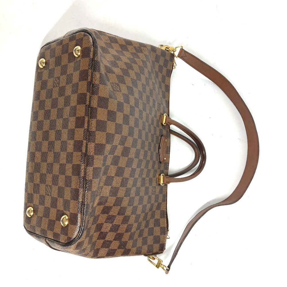 LOUIS VUITTON N63169 Damier Belmont Bag, Handbag, Tote Bag, 2-Way Bag, Shoulder Bag, Damier Canvas, Women's, Brown