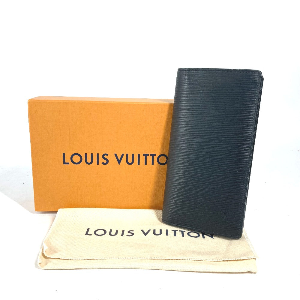 LOUIS VUITTON M60622 エピ ポルトフォイユ・ブラザ ロングウォレット 2つ折り 長財布 エピレザー ユニセックス ノワール ブラック - brandshop-reference