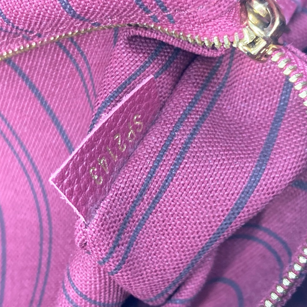 LOUIS VUITTON M40755 Monogram Empreinte Speedy Bandouliere 30 Mini Boston Bag/Shoulder Bag, Monogram Empreinte Leather, Women's, Aurore, Wine Red