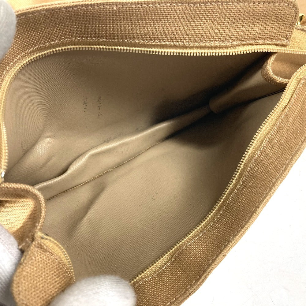 Vintage CHANEL CC Coco Mark Shoulder Bag with Pouch, Tote Bag, Chain Bag, Canvas, Women's, Beige