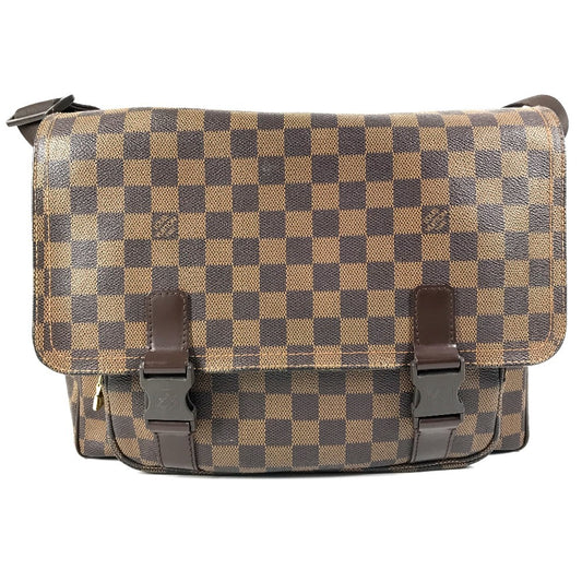 LOUIS VUITTON N51125 ダミエ メッセンジャー メルヴィール 斜め掛け カバン メッセンジャーバッグ フラップ ショルダーバッグ ダミエキャンバス ユニセックス ブラウン - brandshop-reference