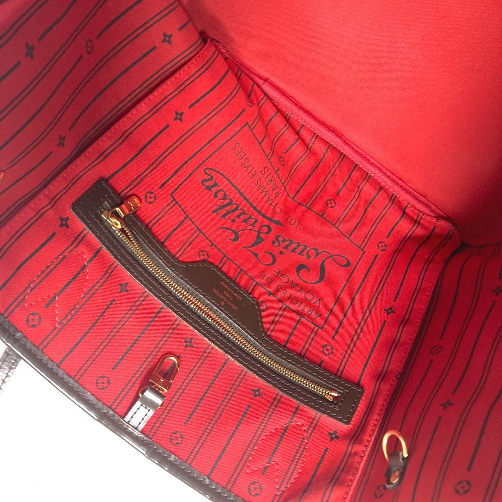 LOUIS VUITTON N51105 ダミエ ネヴァーフルMM カバン トートバッグ 肩掛け ショルダーバッグ ダミエキャンバス ユニセックス エベヌ ブラウン - brandshop-reference