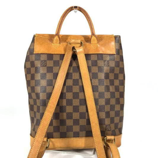 LOUIS VUITTON N99038 ダミエ 100周年記念モデル アルルカン バックパック カバン リュックサック ダミエキャンバス レディース ブラウン - brandshop-reference
