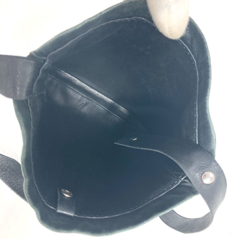 HERMES トゥドゥ 斜め掛け カバン ポシェット ショルダーバッグ レザー ユニセックス ブラック - brandshop-reference