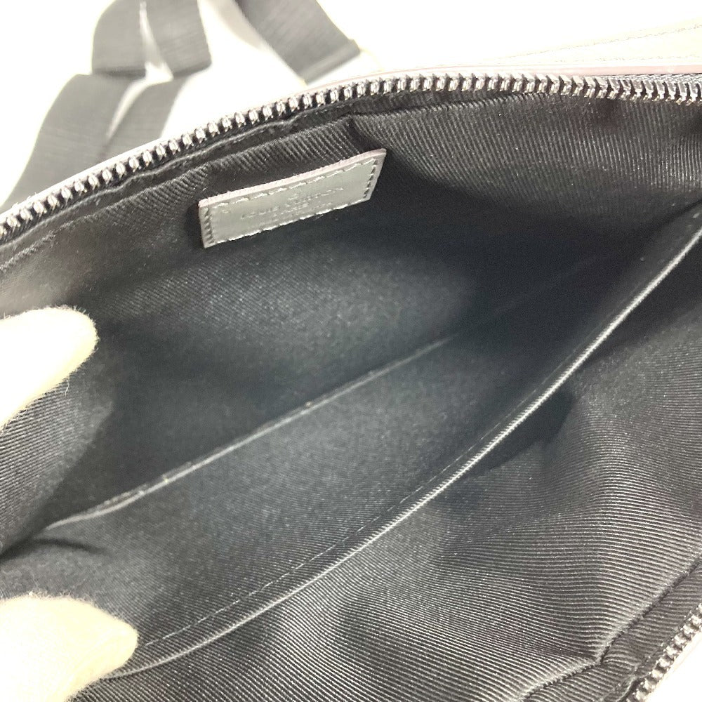 LOUIS VUITTON M46104 モノグラムシャドウ デュオ メッセンジャー 斜め掛け カバン クラッチバッグ バッグ ショルダーバッグ モノグラムシャドウレザー ユニセックス グレー