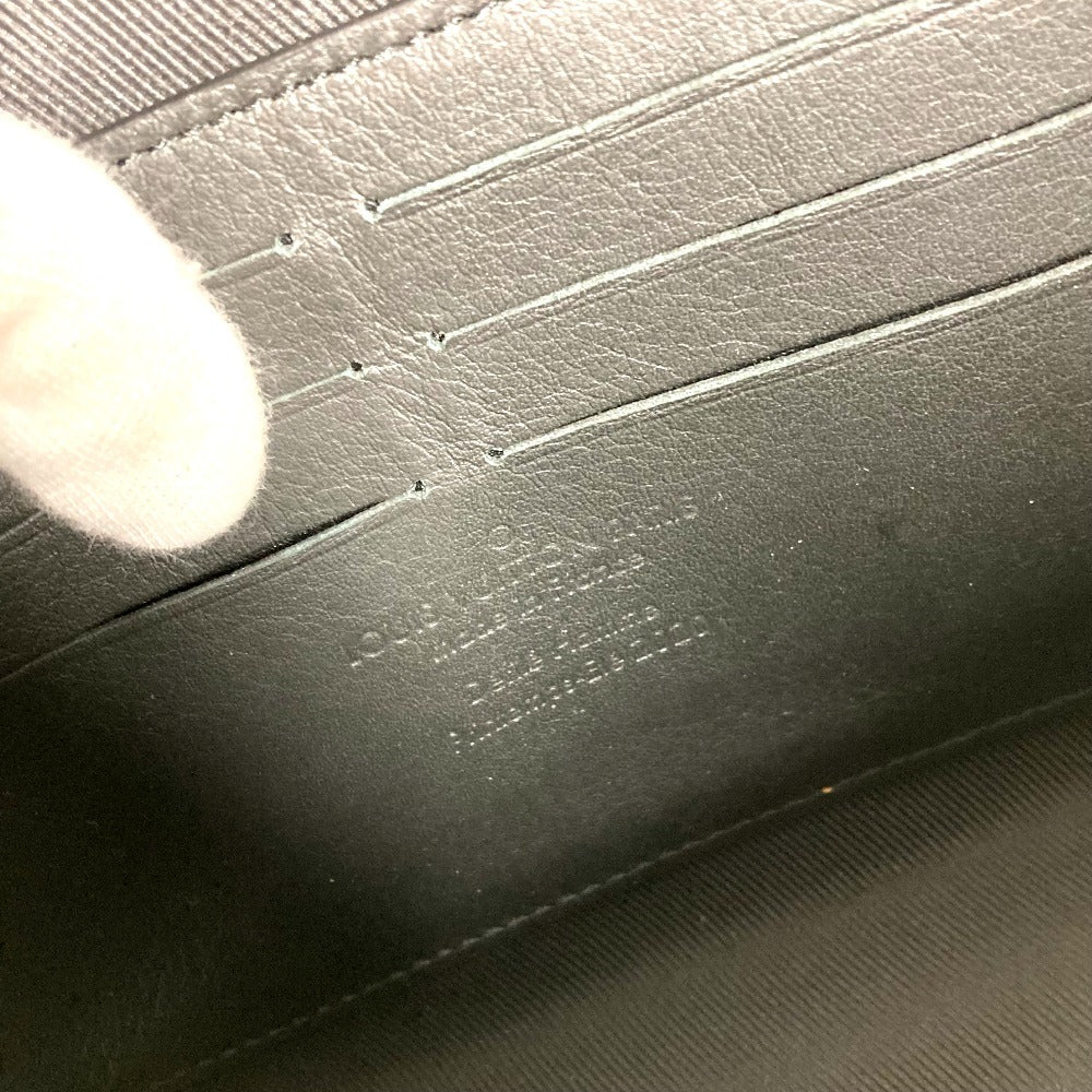 LOUIS VUITTON M68986 Bolso de mano con monograma Taurillon Soft Trunk Bolsa Bolso Segundo bolso con correa Bolso de mano Taurillon Cuero Unisex Noir Negro