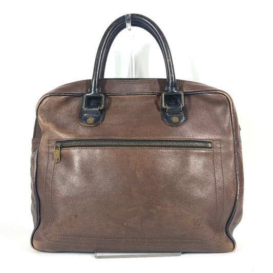 LOUIS VUITTON M92532 ユタ ユーロン ハンドバッグ トートバッグ カバン ブリーフケース ビジネスバッグ ユタレザー メンズ ブラウン