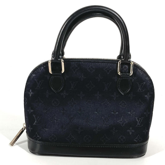 LOUIS VUITTON M92146 モノグラムサテン リトルアルマ カバン ミニバッグ ポーチ ハンドバッグ サテン/レザー レディース ノワール ブラック