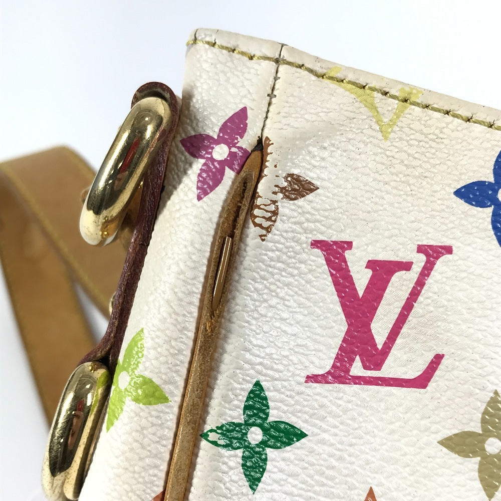 LOUIS VUITTON M40051 モノグラムマルチカラー ロッジGM カバン 斜め掛け ショルダーバッグ モノグラムマルチカラーキャンバス レディース ブロン ホワイト - brandshop-reference