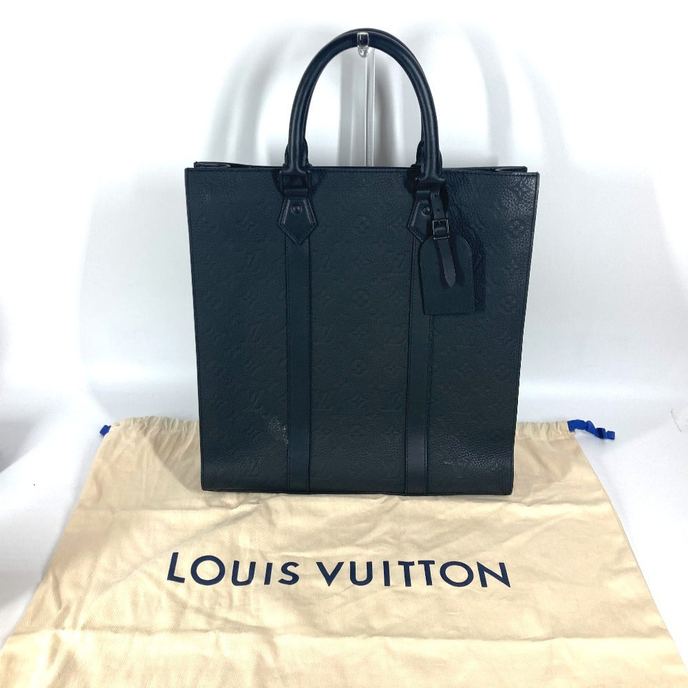 LOUIS VUITTON M21866 モノグラムトリヨン サックプラ カバン トートバッグ ハンドバッグ トリヨンレザー メンズ ノワール ブラック - brandshop-reference
