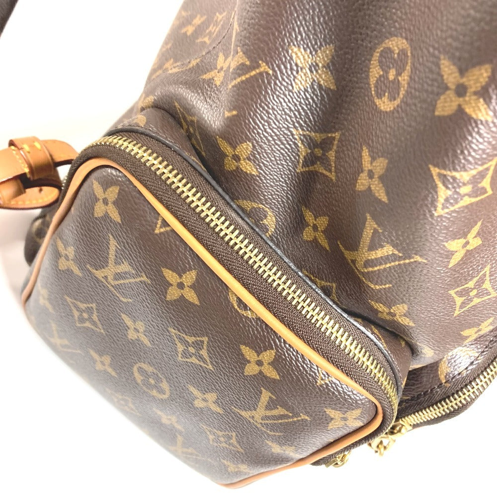 LOUIS VUITTON M44658 Monogram Trio Backpack, Virgil Abloh Chain Backpack, Monogram Canvas, Unisex, Brown