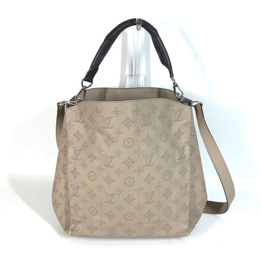 LOUIS VUITTON M50032 Monogram Mahina Babylon PM Babylon PM Bag Shoulder Tote Bag 2WAY Bag Shoulder Bag Monogram Mahina Leather Ladies Gare Beige