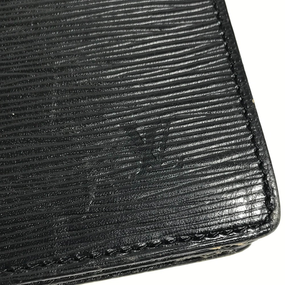 Louis vuitton m52112 epi en gann crossbody pochette beg bahu beg epi kulit wanita noir hitam