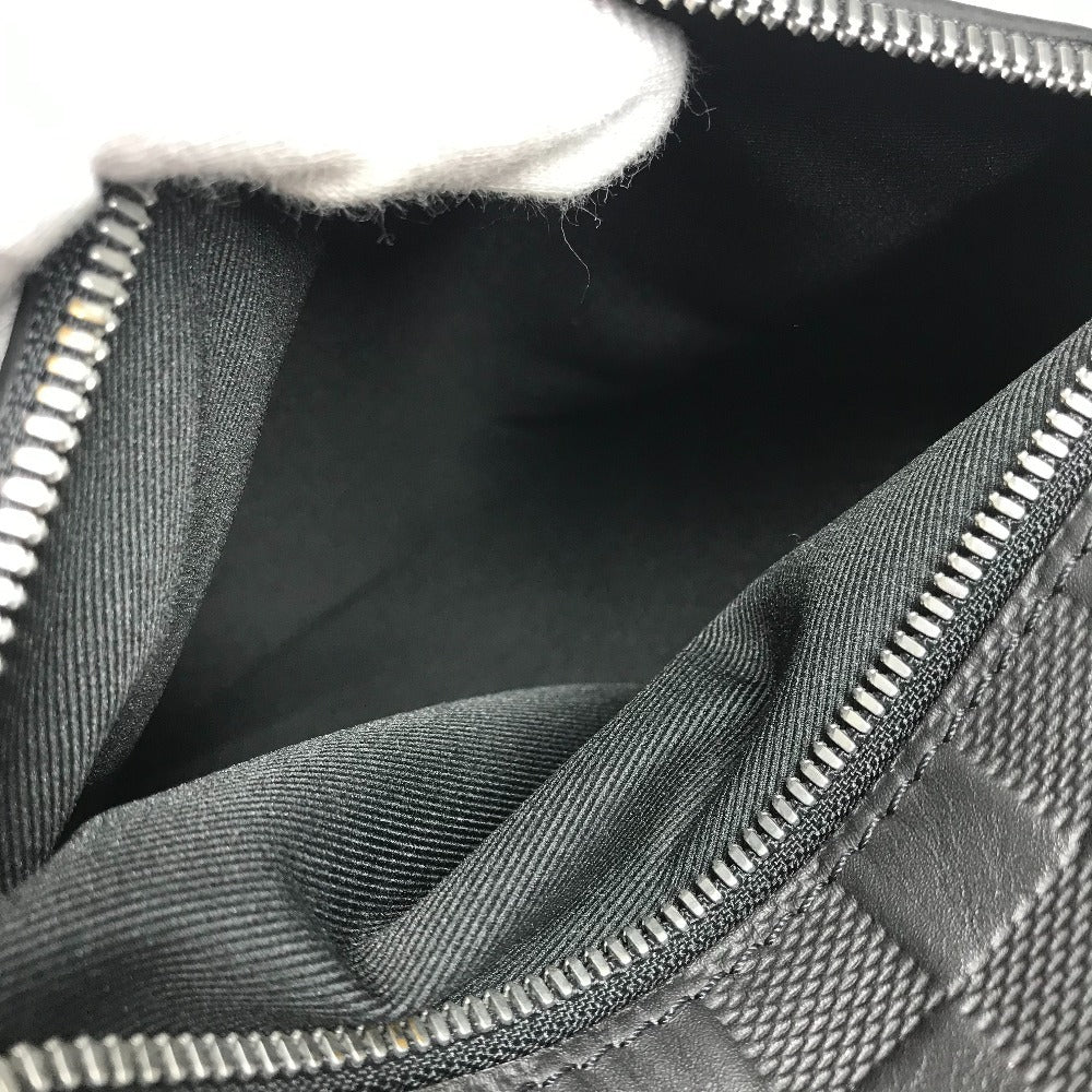 LOUIS VUITTON N42417 ダミエアンフィニ ディスカバリーメッセンジャーMM 斜め掛け メッセンジャーバッグ ショルダーバッグ ダミエアンフィニレザー ユニセックス ノワール ブラック