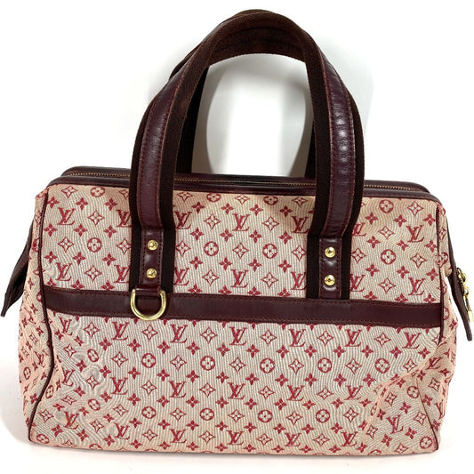 Louis vuitton m92311 monogram mini josephine gm josephine gm beg mini boston beg beg monogram mini kanvas wanita tiga merah