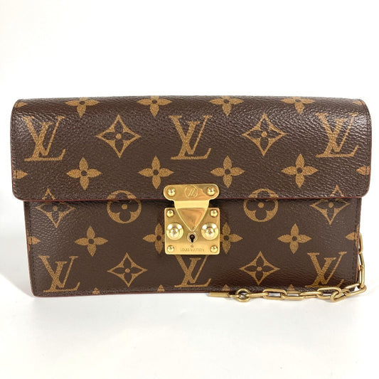 LOUIS VUITTON M44667 モノグラム Sロック ベルトポーチ PM ベルトバッグ ショルダーバッグ 長財布 ウエストバッグ モノグラムキャンバス ユニセックス ブラウン