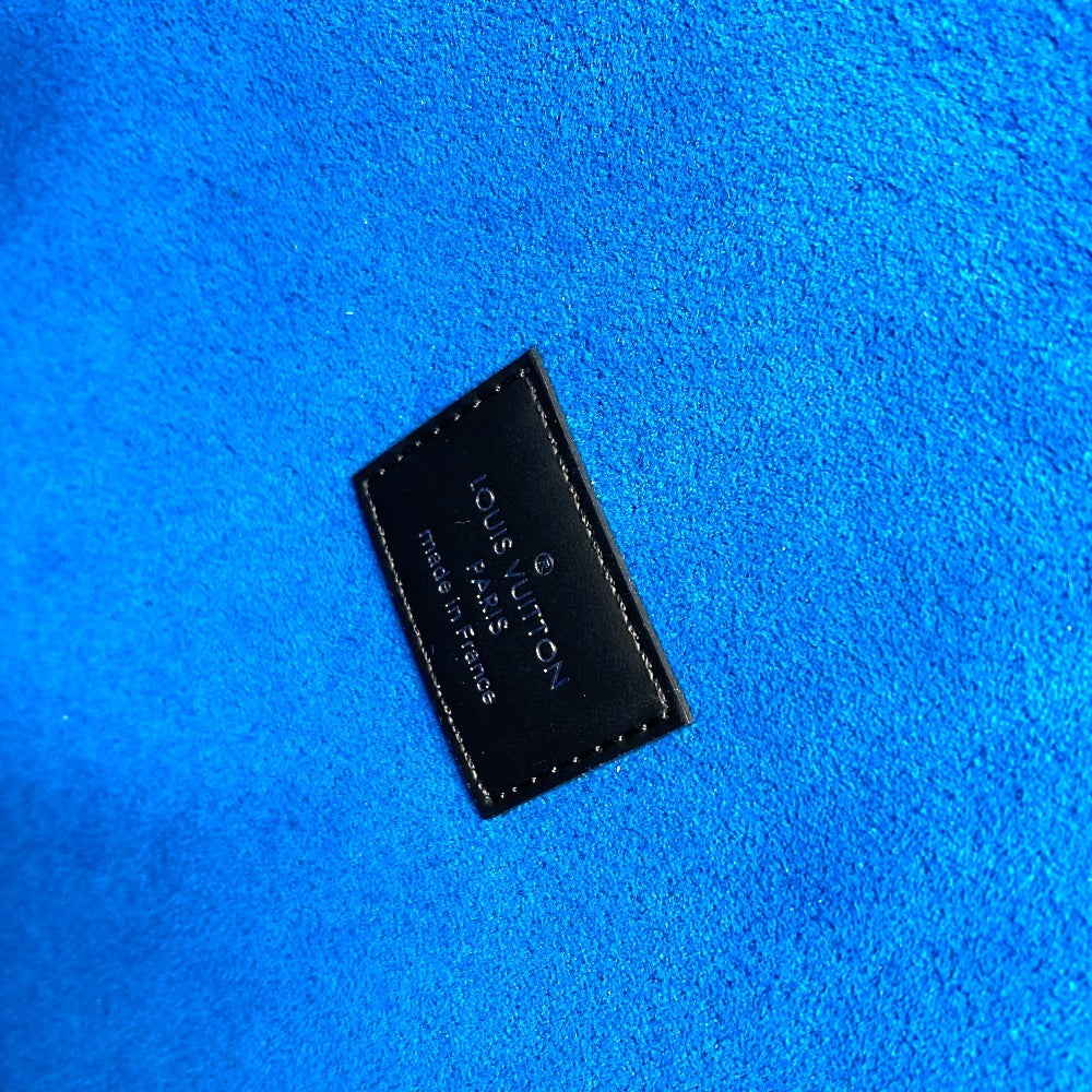 Louis Vuitton N60255 Damier Graphite Alpha Triple Pouch 3 Piece Set Bag Pouch Flap Kad Kedua Kad Kad Dompet Klac Bag Damier Graphite Canvas Unisex Hitam