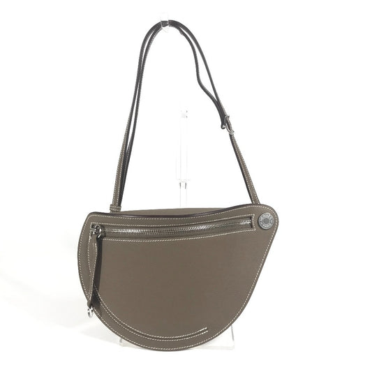 HERMES "Petite Course" Bag, Crossbody/Shoulder Bag, Epson, Unisex, Etoupe, Gray