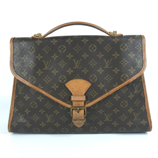 LOUIS VUITTON M51121 Monogram Beverly Bag, 2-Way Business Bag, Shoulder Bag, Handbag, Monogram Canvas, Unisex, Brown