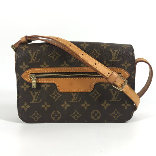 LOUIS VUITTON M51210 Monogram Saint-Germain 24 Shoulder Bag with Flap, Monogram Canvas, Brown, Unisex