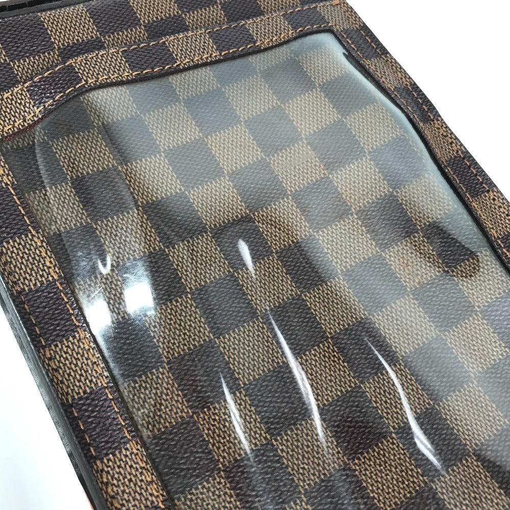 LOUIS VUITTON N45271 ダミエ ポートベロー カバン 斜め掛け ポシェット ショルダーバッグ ダミエキャンバス ユニセックス エベヌ ブラウン