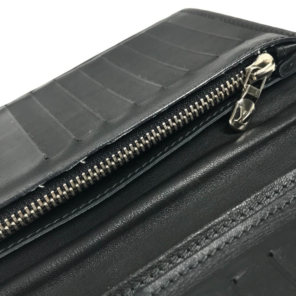 LOUIS VUITTON N41593 Damier Cobalt America's Cup 2017 Portefeuille Brazza Bifold Long Wallet in Damier Cobalt Canvas, Unisex, Navy